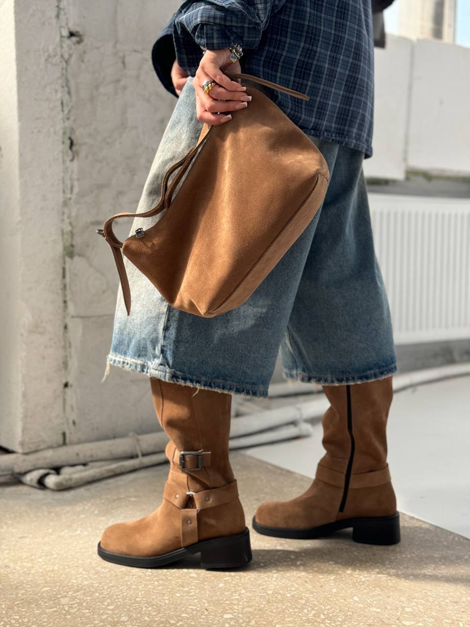 Quorain Sandy Tall Boots