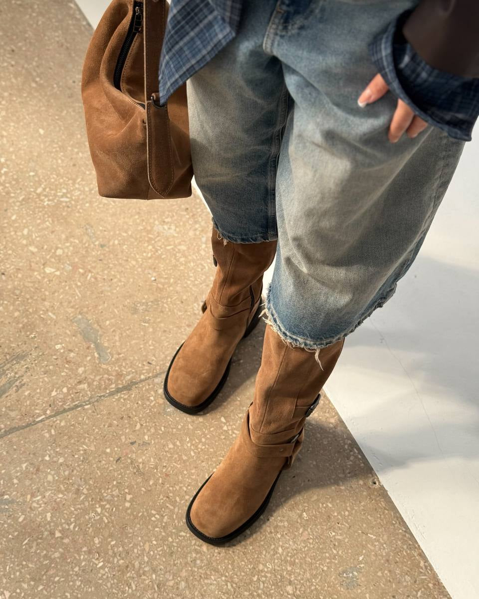 Quorain Sandy Tall Boots