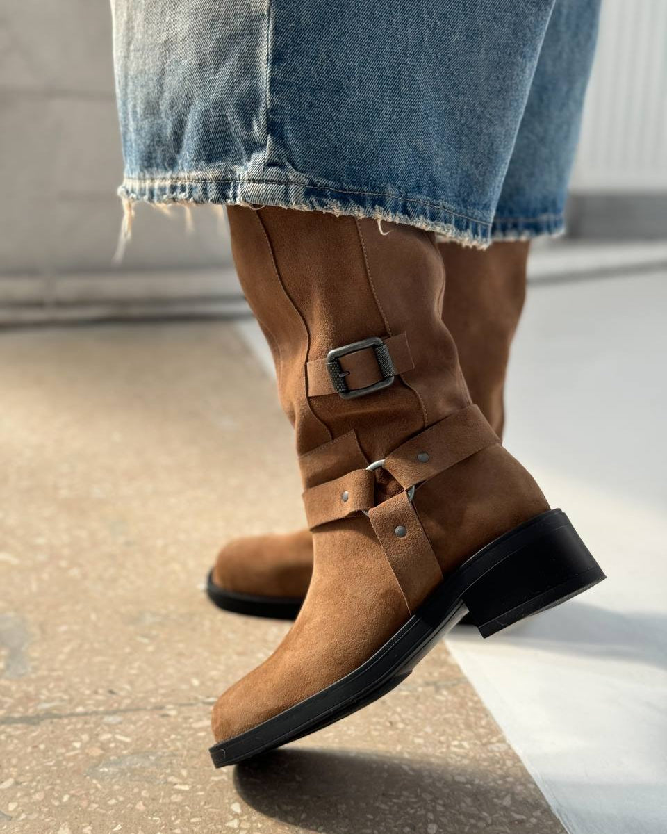 Quorain Sandy Tall Boots