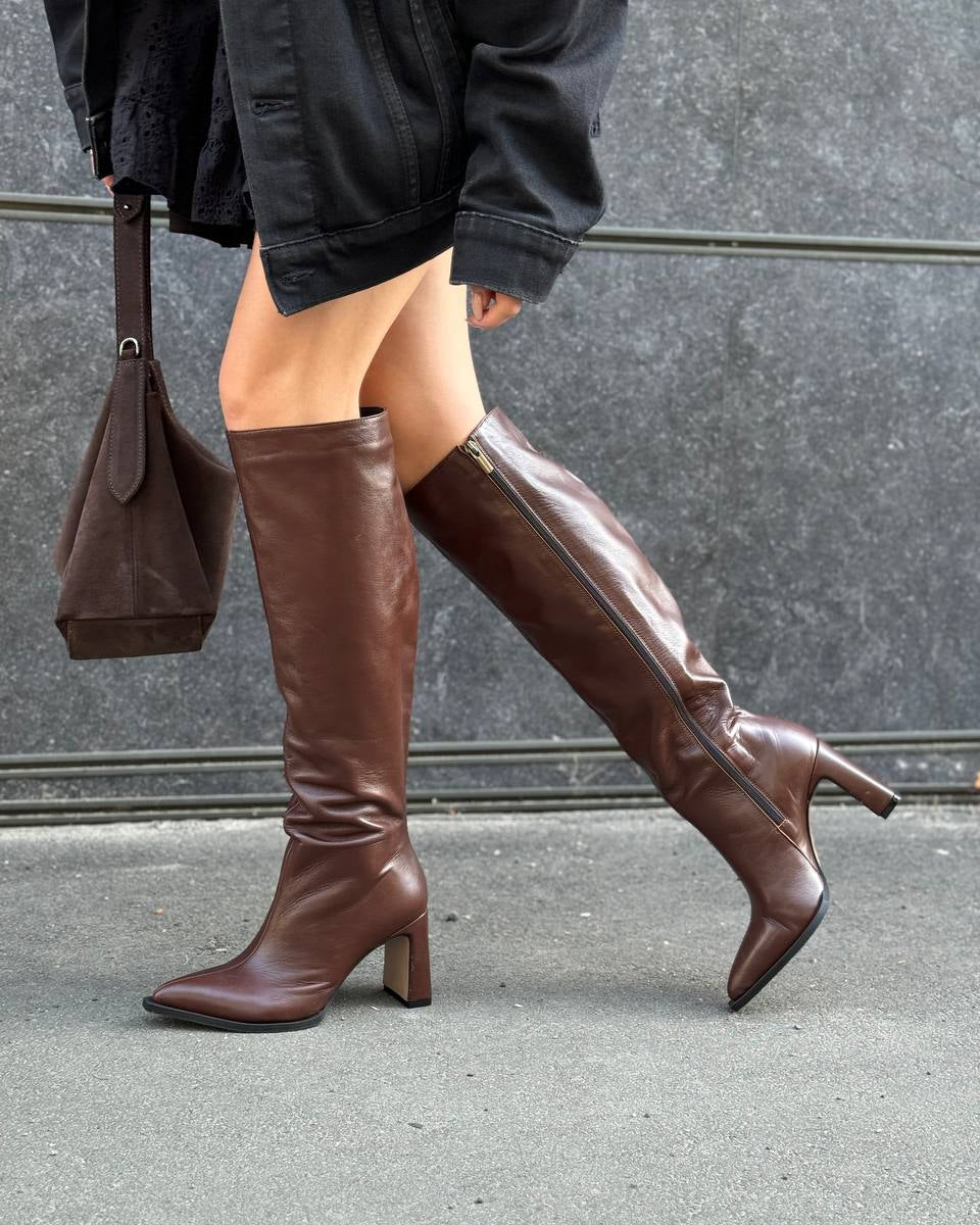 Sable Chestnut Tall Boots