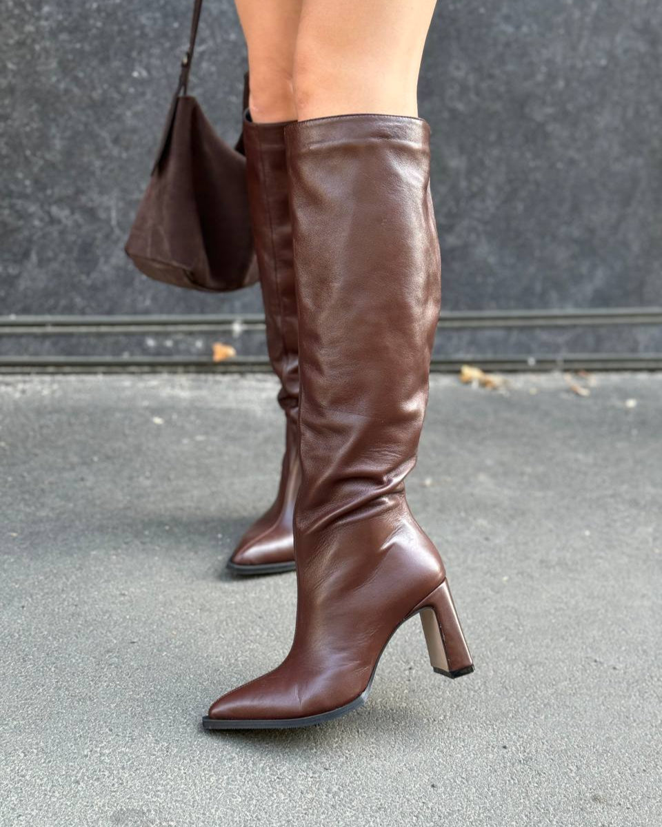 Sable Chestnut Tall Boots