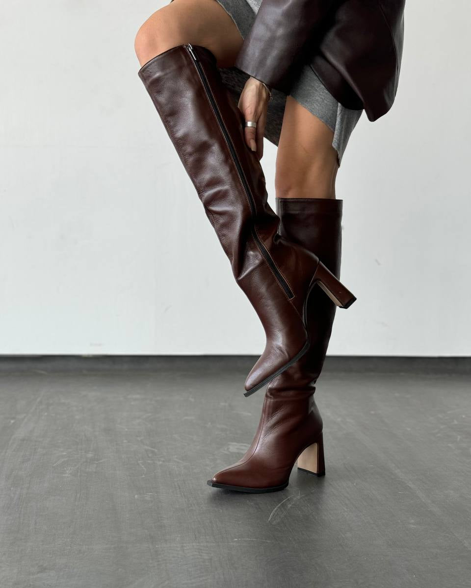 Sable Chestnut Tall Boots