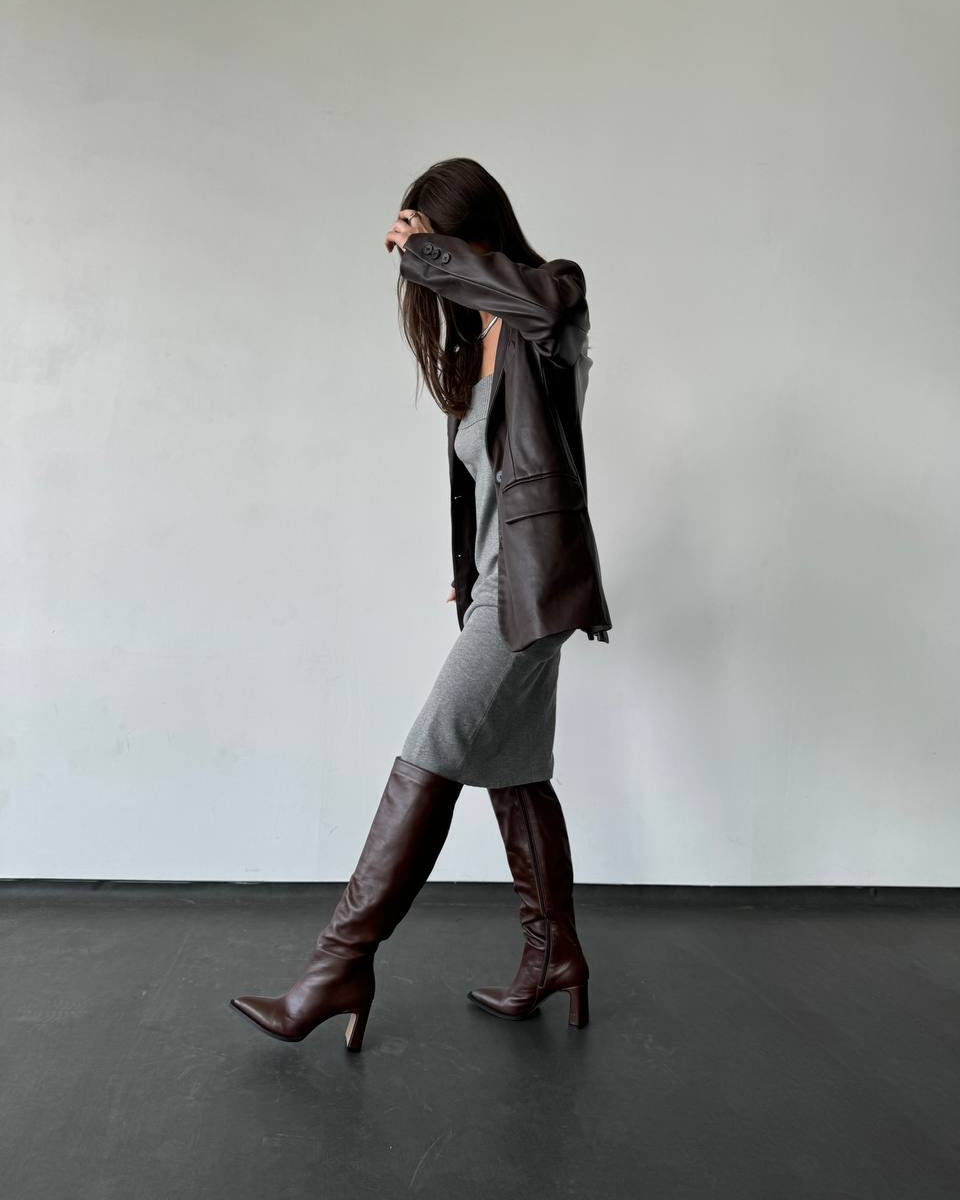 Sable Chestnut Tall Boots