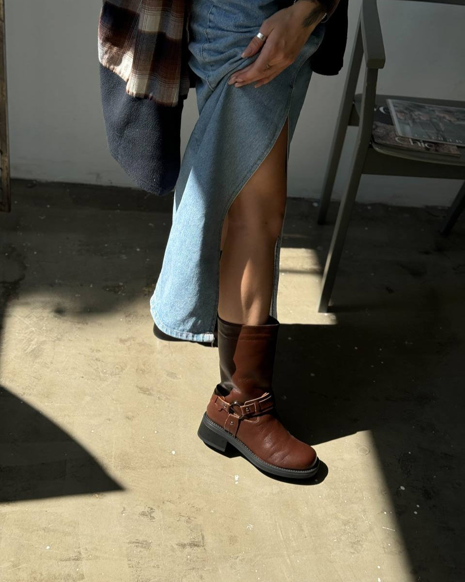 Vanguard Chestnut Rider Boots