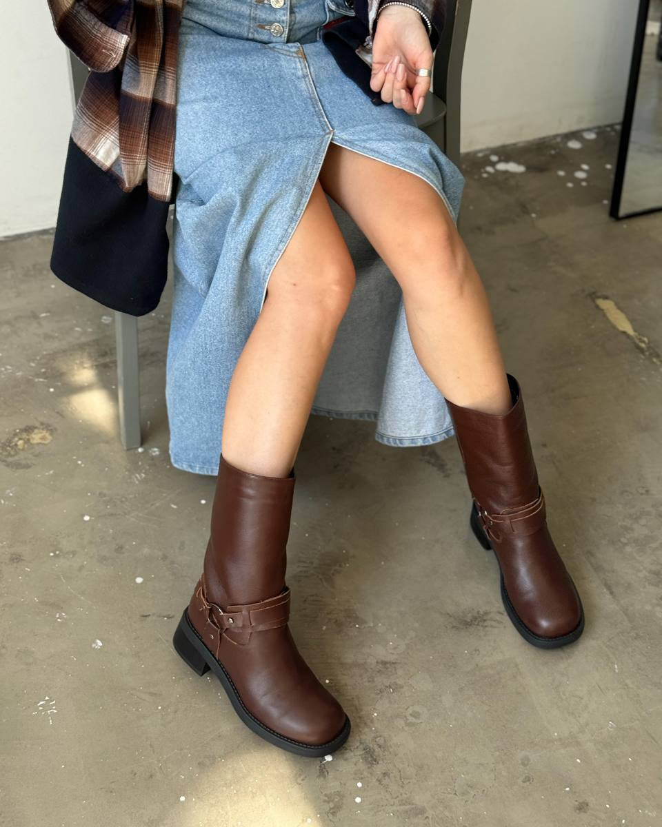 Vanguard Chestnut Rider Boots