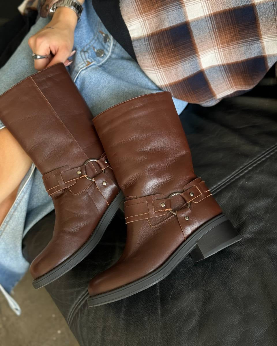 Vanguard Chestnut Rider Boots