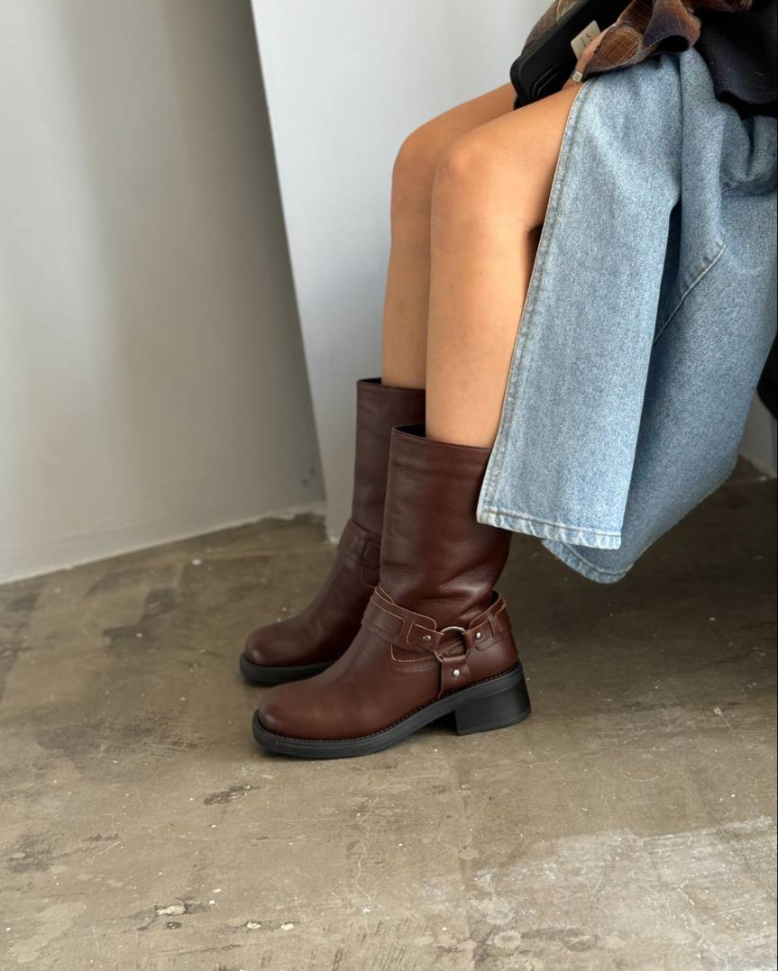 Vanguard Chestnut Rider Boots
