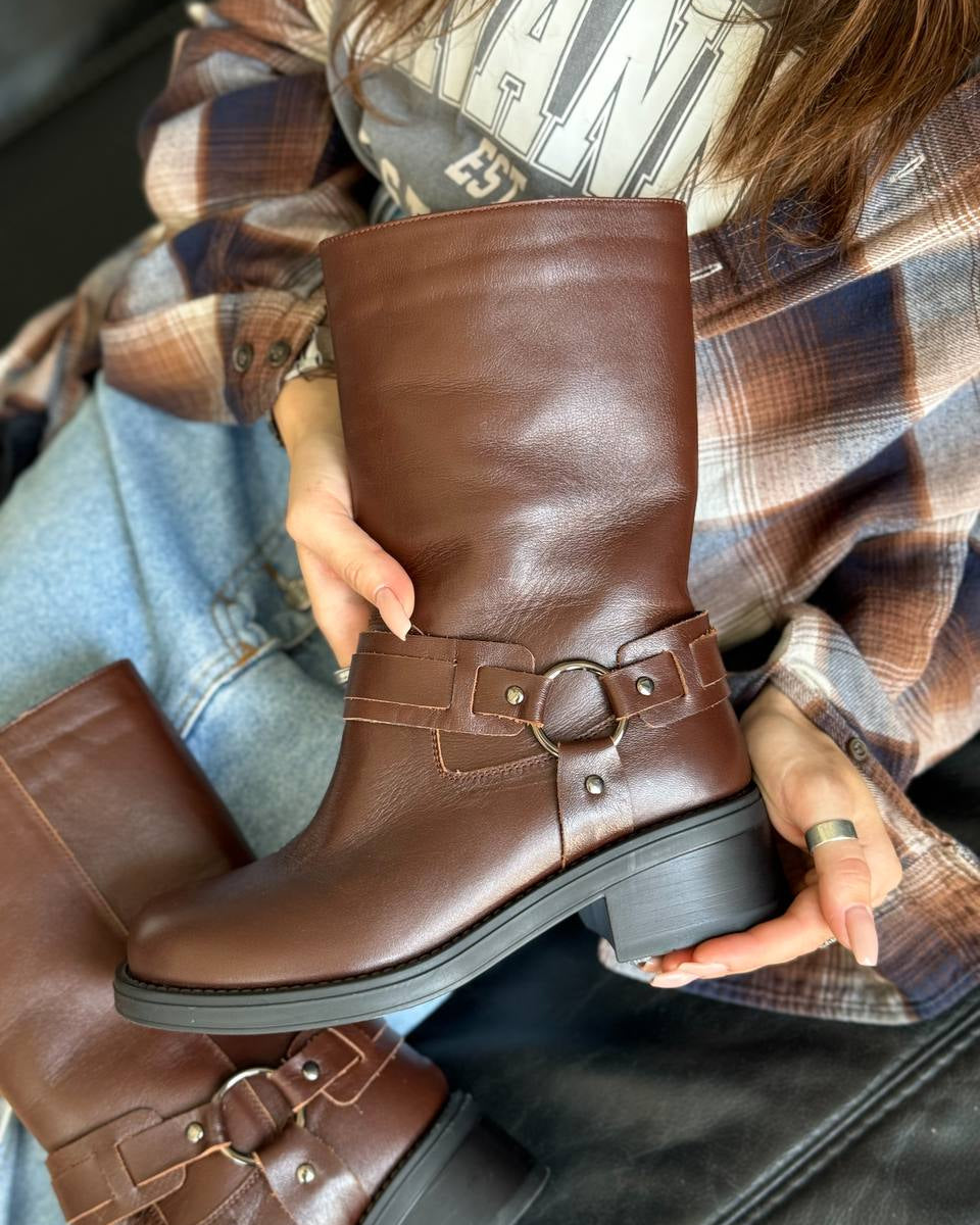 Vanguard Chestnut Rider Boots