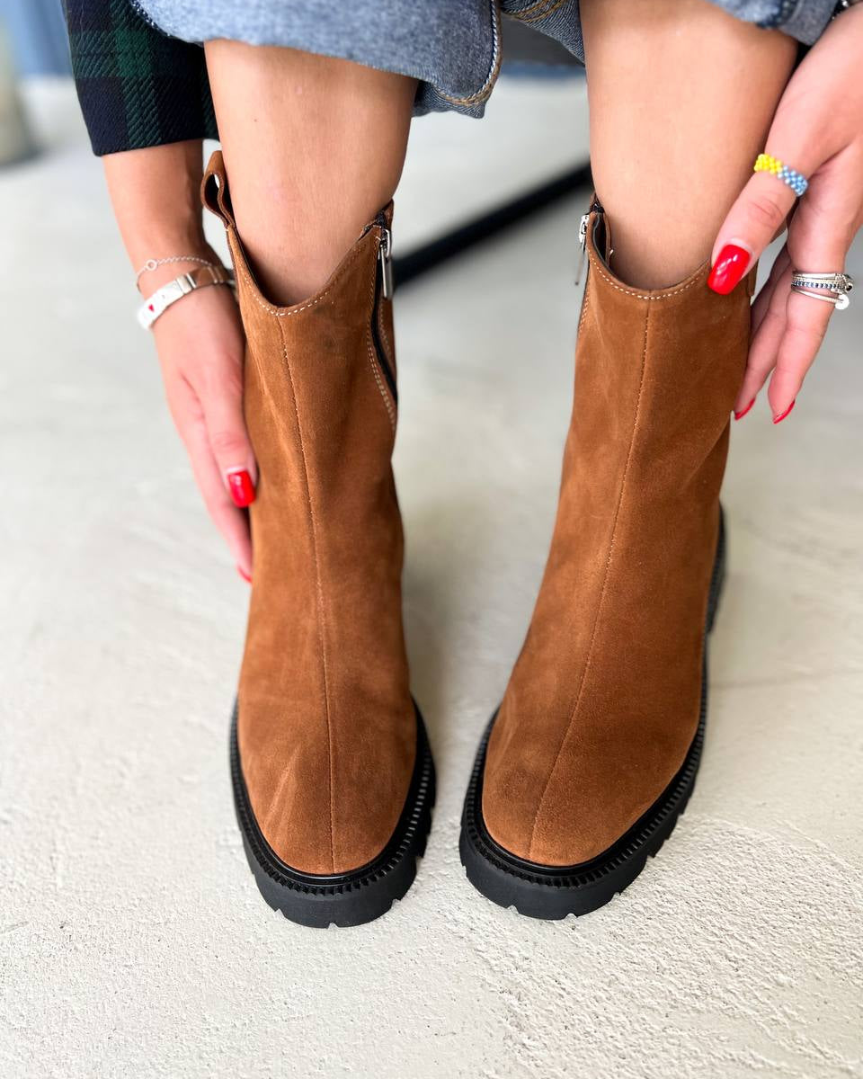 Astra Rust Ankle Boots