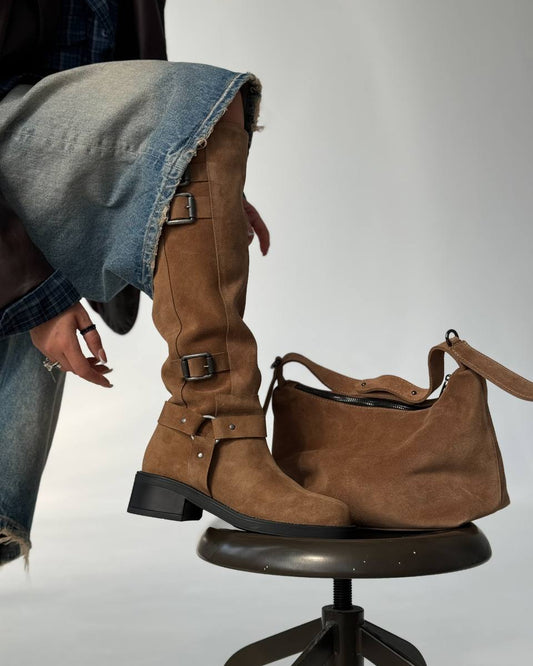 Quorain Sandy Tall Boots
