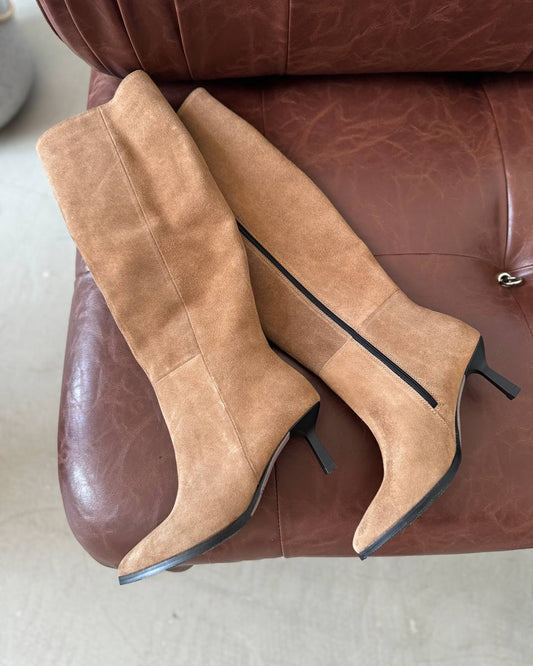 Velmere Sandy Tall Boots